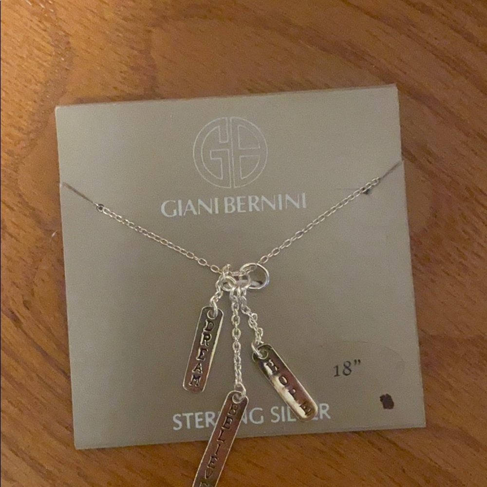 Sterling silver necklace
